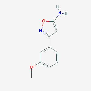 5-Amino-3-(3-methoxyphenyl)isoxazole