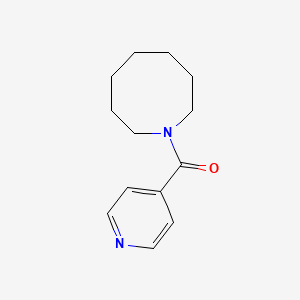 molecular formula C13H18N2O B5414122 Azocan-1-yl(pyridin-4-yl)methanone 