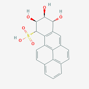 7,8,9-Trihydroxy-7,8,9,10-tetrahydrobenzo(a)pyrene-10-sulfonate