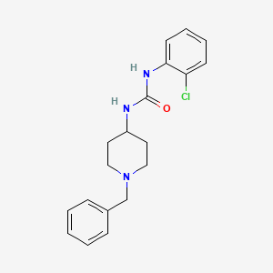 molecular formula C19H22ClN3O B5414954 N-(1-BENZYL-4-PIPERIDYL)-N'-(2-CHLOROPHENYL)UREA 