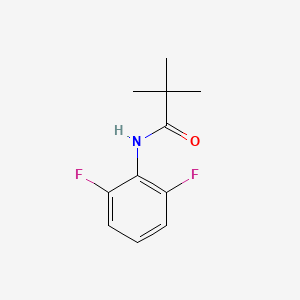molecular formula C11H13F2NO B5416605 N-(2,6-difluorophenyl)-2,2-dimethylpropanamide 