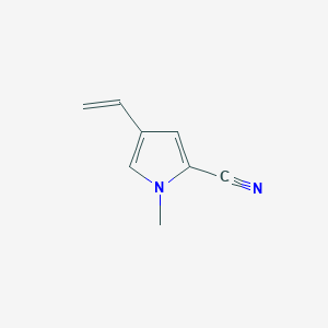 4-Ethenyl-1-methylpyrrole-2-carbonitrile