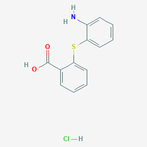 2-[(2-Aminophenyl)thio]benzoic acid hydrochloride