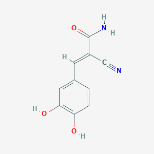 molecular formula C10H8N2O3 B054196 Tyrphostin A46 CAS No. 122520-85-8