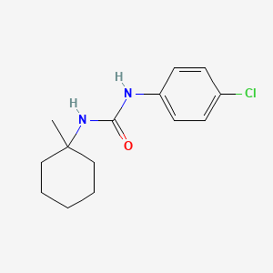 molecular formula C14H19ClN2O B5420223 N-(4-chlorophenyl)-N'-(1-methylcyclohexyl)urea 