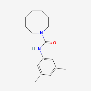 molecular formula C16H24N2O B5420635 N-(3,5-dimethylphenyl)azocane-1-carboxamide 