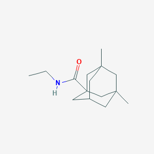 molecular formula C15H25NO B5421596 N-ethyl-3,5-dimethyl-1-adamantanecarboxamide 