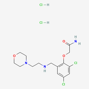 molecular formula C15H23Cl4N3O3 B5421723 C15H23Cl4N3O3 