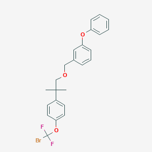 molecular formula C24H23BrF2O3 B054232 Halfenprox CAS No. 111872-58-3