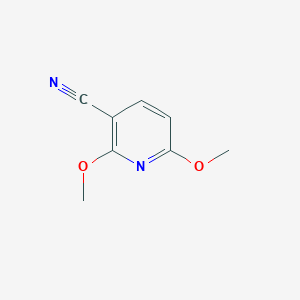 molecular formula C8H8N2O2 B054238 2,6-Dimethoxypyridine-3-carbonitrile CAS No. 121643-45-6