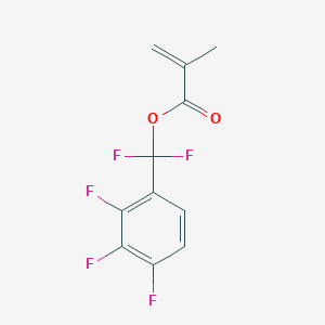 molecular formula C11H7F5O2 B054240 Pentafluorobenzyl methacrylate CAS No. 114859-23-3