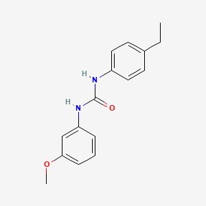 molecular formula C16H18N2O2 B5424971 N-(4-ethylphenyl)-N'-(3-methoxyphenyl)urea 