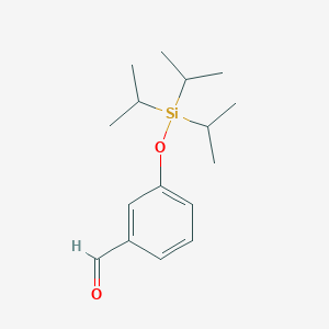 molecular formula C16H26O2Si B054257 3-Triisopropylsilyloxy-benzaldehyde CAS No. 817166-73-7