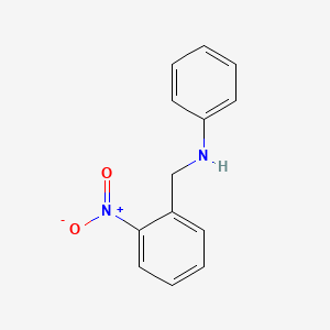 molecular formula C13H12N2O2 B5427749 N-(2-nitrobenzyl)aniline CAS No. 33331-19-0