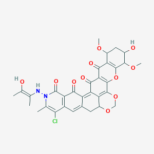 molecular formula C32H29ClN2O11 B054287 Actinoplanone F CAS No. 116200-79-4