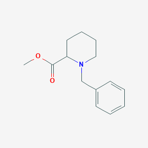 molecular formula C14H19NO2 B054299 Methyl 1-benzylpiperidine-2-carboxylate CAS No. 124619-69-8