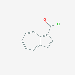 molecular formula C11H7ClO B054308 Azulene-1-carbonyl chloride CAS No. 120221-75-2