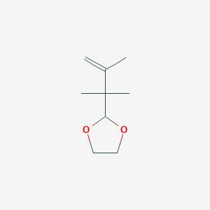 2-(2,3-Dimethylbut-3-en-2-yl)-1,3-dioxolane