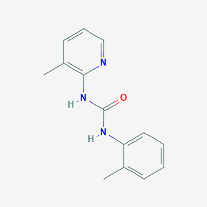 molecular formula C14H15N3O B5431815 N-(2-methylphenyl)-N'-(3-methyl-2-pyridinyl)urea 