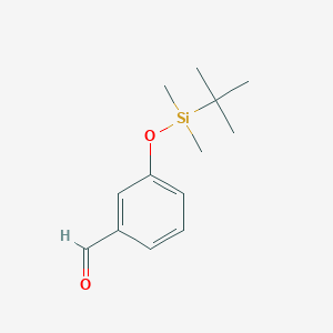 molecular formula C13H20O2Si B054319 3-tert-Butyldimethylsilyloxybenzaldehyde CAS No. 96013-95-5