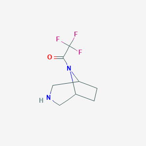 8-Trifluoroacetyl-3,8-diazabicyclo(3.2.1)octane
