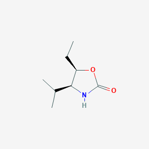 molecular formula C8H15NO2 B054331 (4S,5R)-5-Ethyl-4-isopropyloxazolidin-2-one CAS No. 114744-99-9