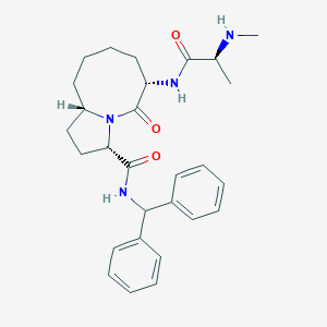 molecular formula C28H36N4O3 B543384 SM-122 