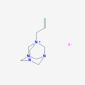 molecular formula C9H17IN4 B543418 Methenamine allyl iodide CAS No. 36895-62-2
