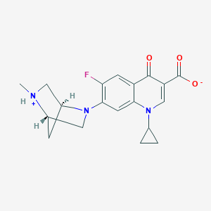 molecular formula C19H20FN3O3 B054342 Danofloxacin CAS No. 112398-08-0