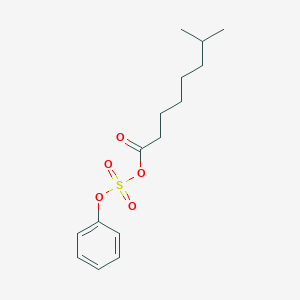 molecular formula C15H22O5S B054349 Isononanoyl oxybenzene sulfonate CAS No. 123354-92-7