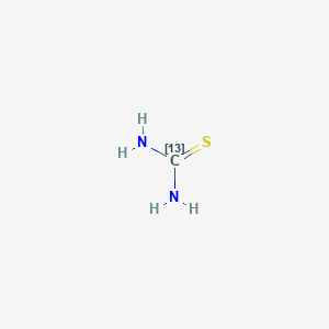 molecular formula CH4N2S B054350 硫脲-13C CAS No. 113899-66-4