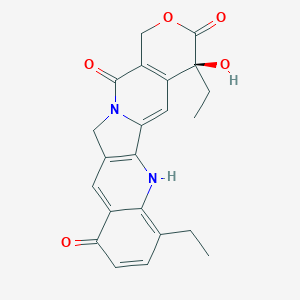 molecular formula C22H20N2O5 B054351 7-ETHYL-10-HYDROXYCAMPTOTHECIN,98per cent CAS No. 119577-28-5