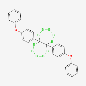 molecular formula C26H18B10O2 B5435465 CID 6367286 