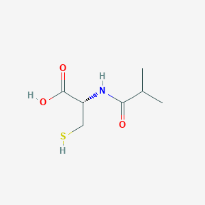 molecular formula C7H13NO3S B054363 N-Isobutyryl-D-cysteine CAS No. 124529-07-3