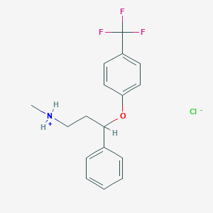 molecular formula C17H19ClF3NO B000544 Fluoxetine hydrochloride CAS No. 56296-78-7