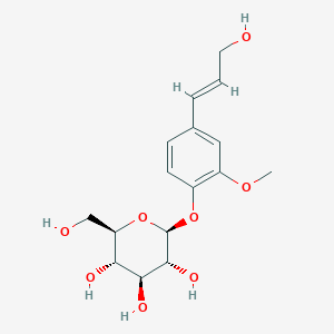 molecular formula C16H22O8 B054404 异构松二醇 CAS No. 124151-33-3