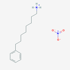 molecular formula C14H24N2O3 B054406 8-Phenyloctylammonium nitrate CAS No. 120375-41-9