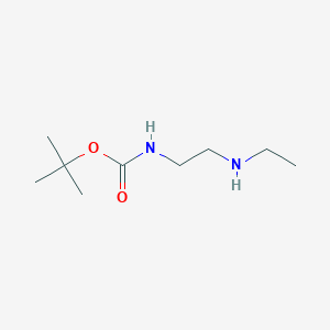 molecular formula C9H20N2O2 B054407 tert-Butyl (2-(ethylamino)ethyl)carbamate CAS No. 113283-93-5