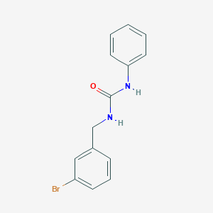molecular formula C14H13BrN2O B5441906 1-(3-Bromobenzyl)-3-phenylurea 