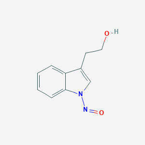 molecular formula C10H10N2O2 B054432 1-Nitrosotryptophol CAS No. 120314-14-9
