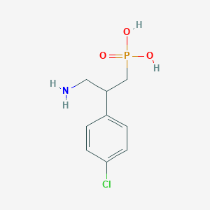 molecular formula C9H13ClNO3P B054434 Phaclofen CAS No. 114012-12-3
