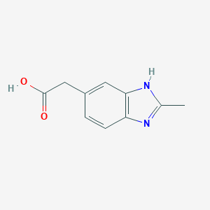 (2-Methyl-1H-benzimidazol-5-YL)acetic acid