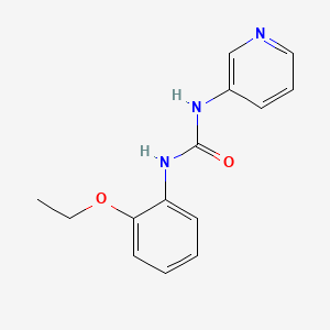 molecular formula C14H15N3O2 B5444809 1-(2-Ethoxyphenyl)-3-pyridin-3-ylurea 