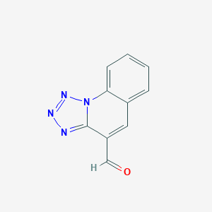Tetrazolo[1,5-a]quinoline-4-carbaldehyde