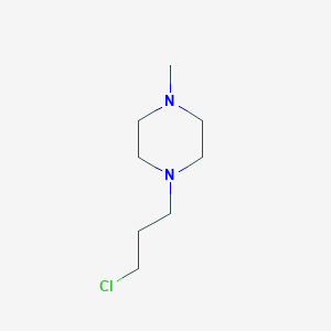 molecular formula C8H17ClN2 B054460 1-(3-Chloropropyl)-4-methylpiperazine CAS No. 104-16-5