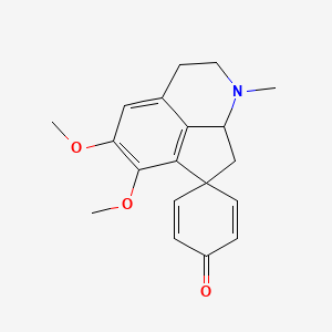 molecular formula C19H21NO3 B5446490 (R)-Pronuciferine CAS No. 17236-29-2