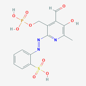 molecular formula C14H14N3O9PS B054485 Ppaps CAS No. 121864-87-7
