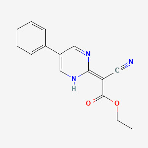 molecular formula C15H13N3O2 B5448809 Fvfmnhlvpbwklw-buhfosprsa- 