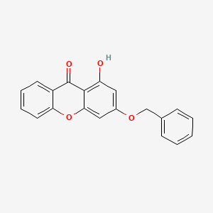 molecular formula C20H14O4 B5449210 1-Hydroxy-3-phenylmethoxyxanthen-9-one 