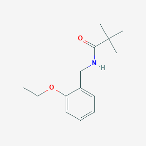 molecular formula C14H21NO2 B5449960 N-(2-ethoxybenzyl)-2,2-dimethylpropanamide 